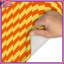 Tapis de bain jaune zigzag orange-862629525