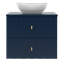 Annemien 61mm Single Bathroom Vanity with Vessel Ceramic Basin