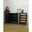 Armoire d'appoint en rotin de style rétro-104047935