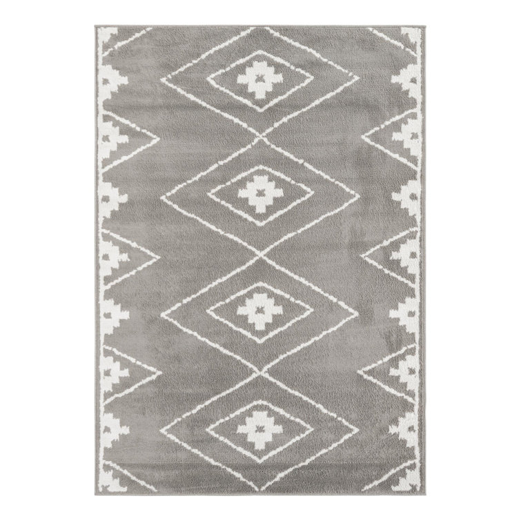 Latitude Run® Vefsna Nikolis Rug Gray