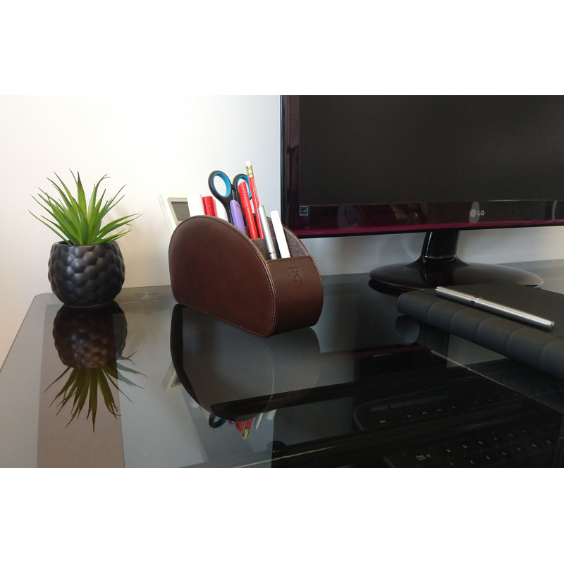 Honey-Mae Remote Control Holder, Brown