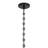Cabot 1-Light Hubbs in Matte Black-100803118
