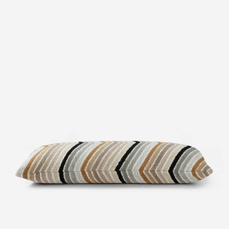 Cusco Lumbar Pillow Cover & Insert, Copper Mix Chevron
