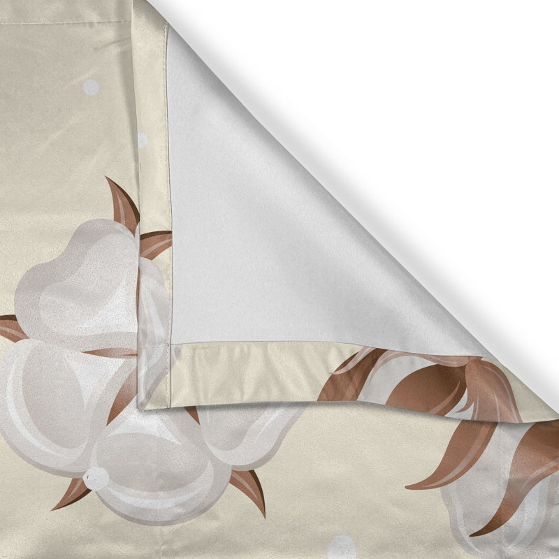 Semi Sheer Curtain Pair