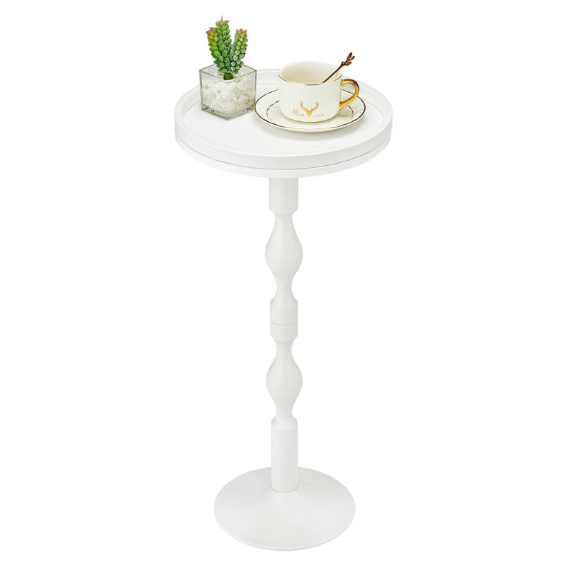 Pedestal End Table