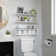 Towel Racks for Bathroom,Floating Shelves for Wall 24 inch with Cube Shelf,Set of 3