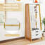 134 cm H x 52 cm W Ladder Bookcase