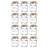 Glass Canning Jar - Set of 12