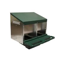 Tinax Heavy Duty Plastic Empty Tool Box with Tray/Compartments (14 inch  Tool Box)