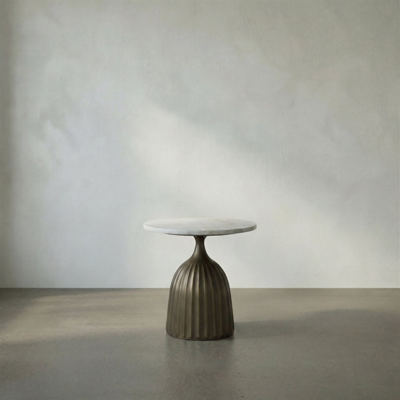 Samuel Marble End Table