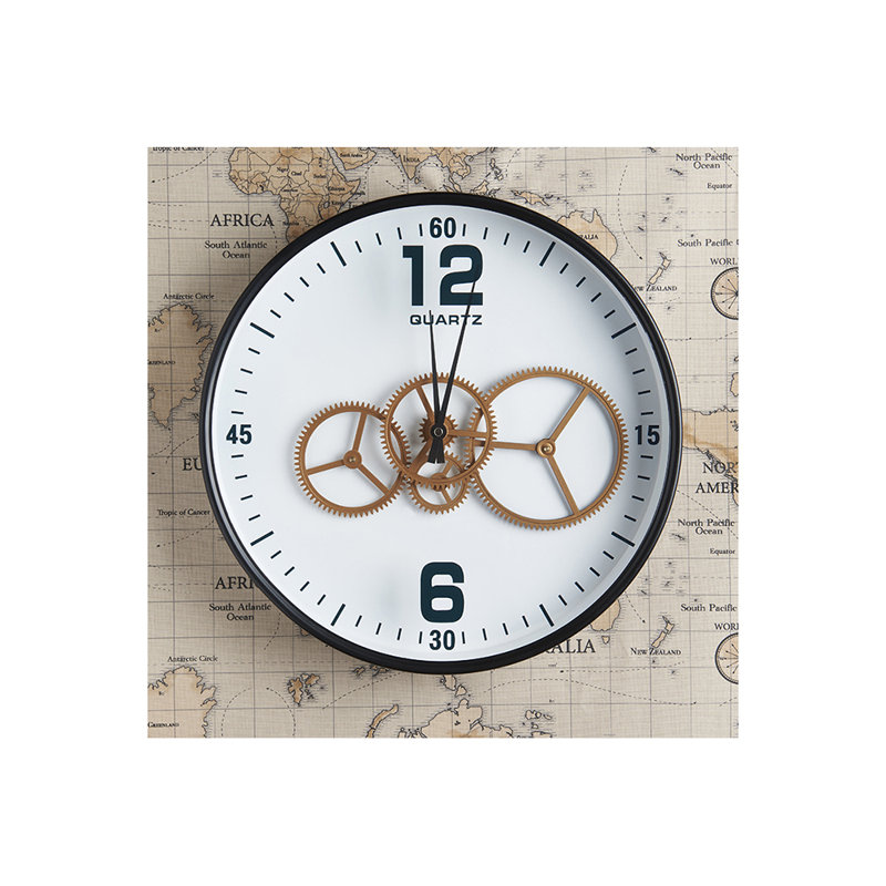Sandvos Metal Wall Clock