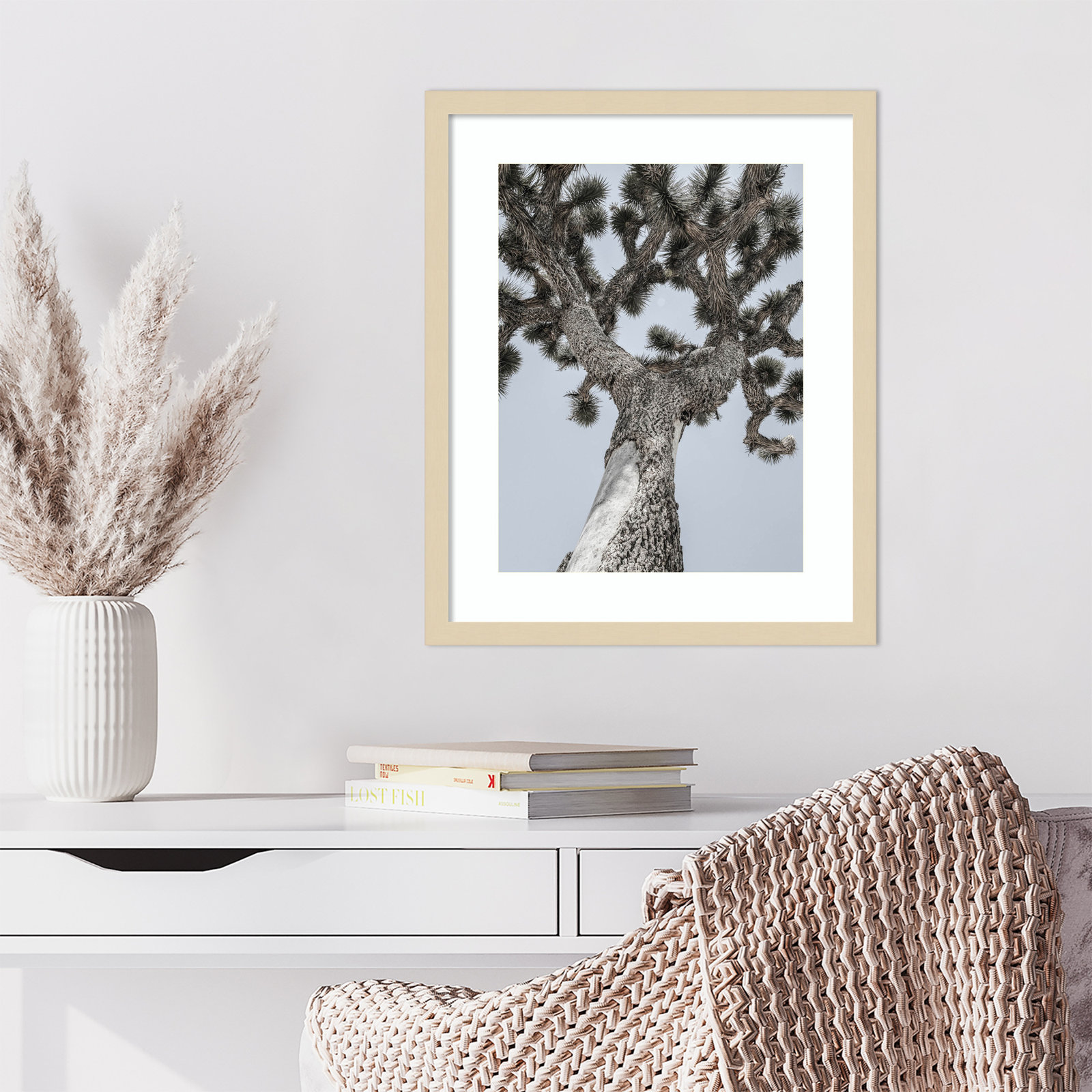 Daisey "Joshua" Print by Shot by Clint, Brown, 21" H x 17" W
