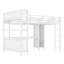 Lit mezzanine fonctionnel en métal avec garde-robe intégré, bureau en L, cubes de rangement et tablettes, parfait pour les espaces de vie polyvalents-1644774222