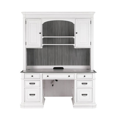 Executive Desk with Power Outlet