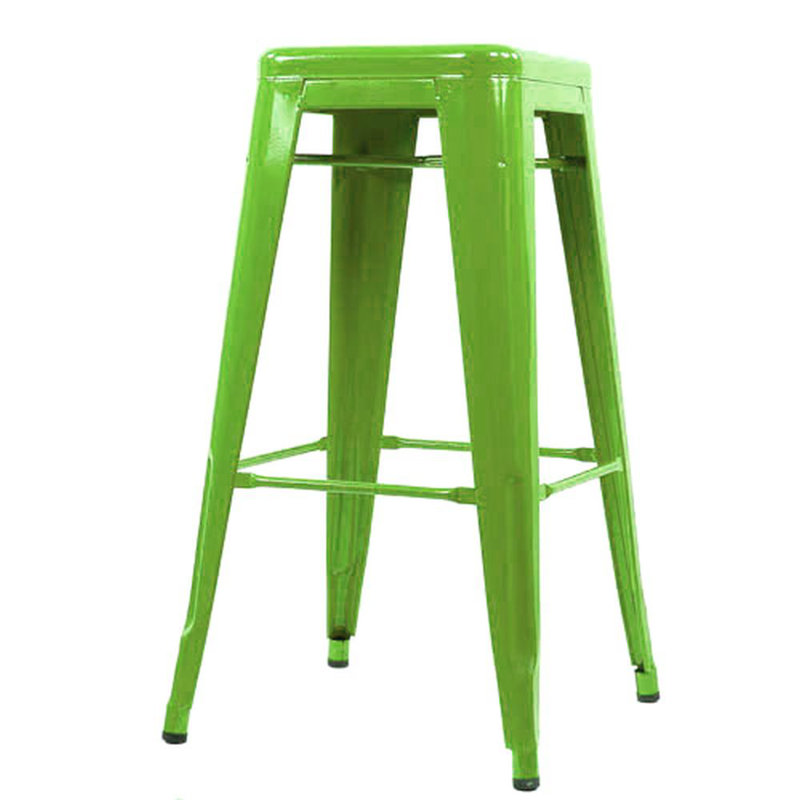 Tabouret Cheryllynne, Vert clair, Tabouret de comptoir (siège d'une hauteur de 26 p