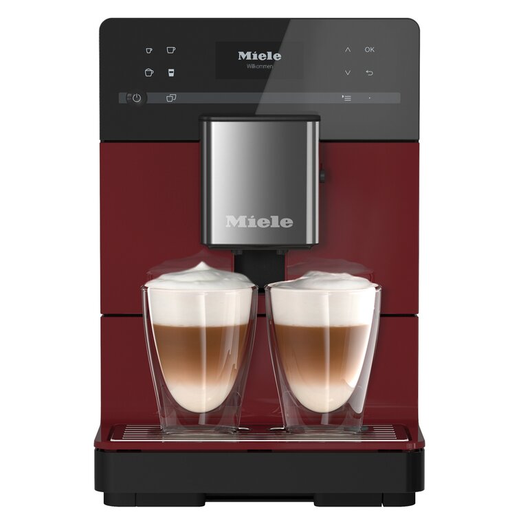 Miele CM 5510 Silence Automatic Coffee Maker & Espresso Machine Combo -  Grinder, Milk Frother
