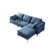 Tissu bleu est en rupture de stock