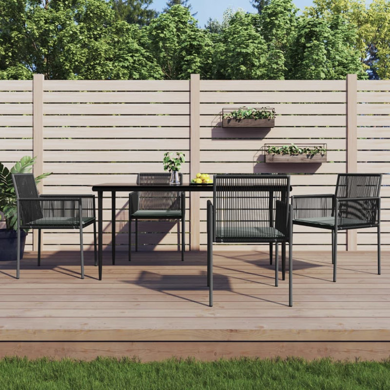 Ensemble repas d'extérieur, 4, L 63 po x l 31,5 po x H 29,1 po