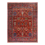 Serapi One-of-a-Kind Rectangle 8'10" X 11'9" Hand Knotted Area Rug