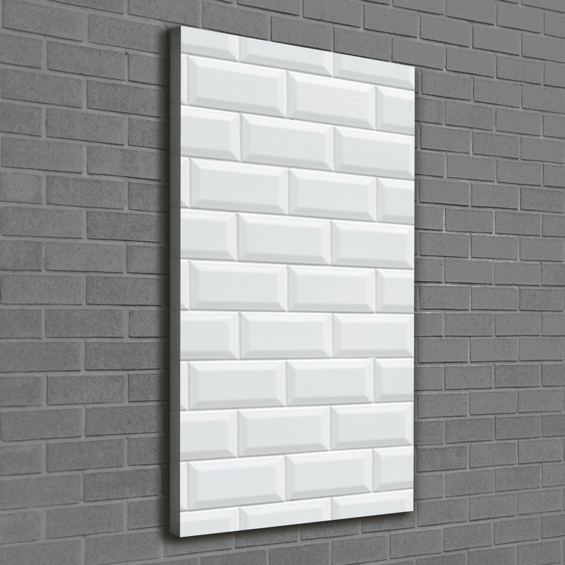 Ceramic Wall - Wrapped Canvas Print