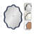 Talma Round Scalloped Wall Mirror