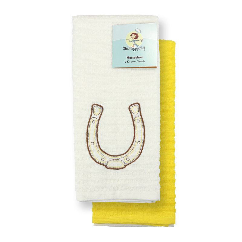 Cotton Embroidered Tea Towel Kitchen Towel