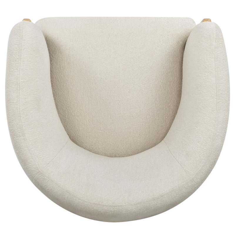 Lauricella Barrel Back Dining Chair, Tan