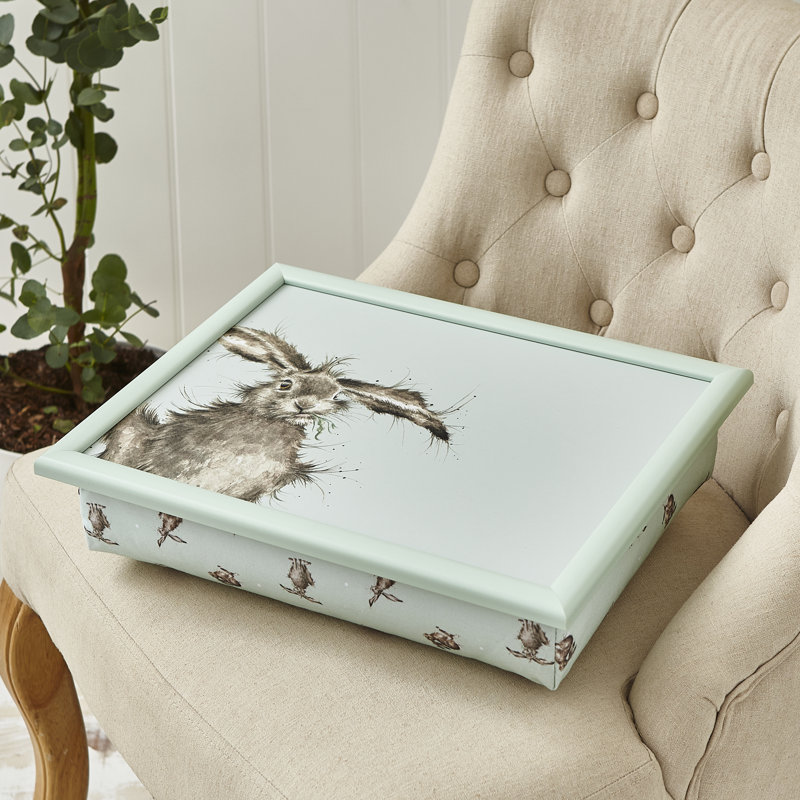 Wrendale Designs, Coloured - Hare Cushioned Lap Tray