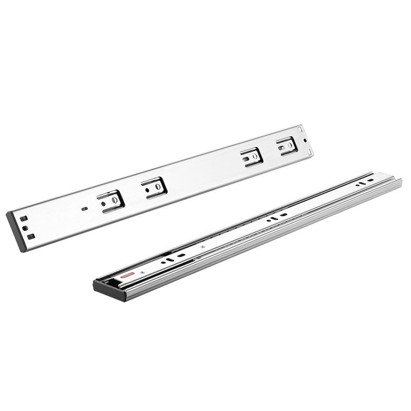 VEVOR 24 Inch Drawer Side Mount Rails, 0.5" H x 1.77" W x 20" D