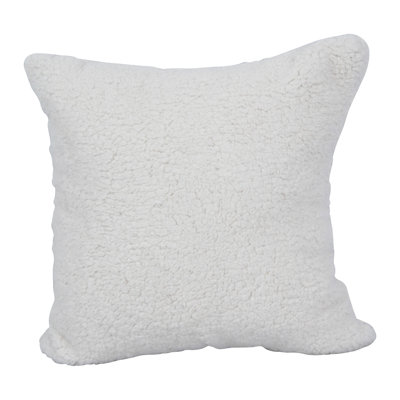 50_17-Inch Polyester Fur Throw Pillow