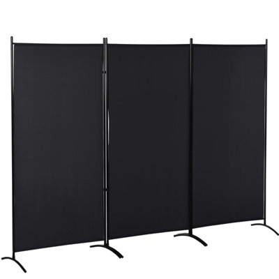 6' 3 Panel Room Divider