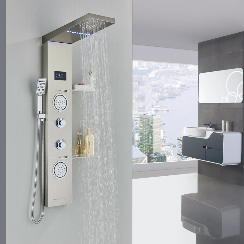 48.8'' Shower Panel with Fixed Shower Head