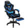 Hoffree PC & Racing Gaming Chair Ergonomic Game Chair with Vibration Lumbar Pillow For Youth