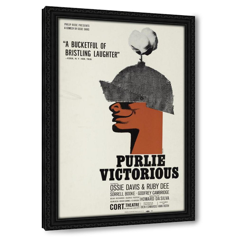 Purlie victorieux (1960), H 32 po x l 22 po