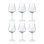 Bernadotte 15 oz. Lead Free Crystal White Wine Glass