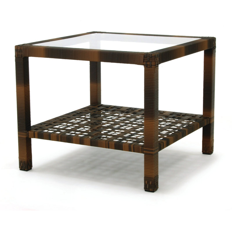 Astor Square Metal Outdoor Coffee Table , 24'' in. W 24'' in. D