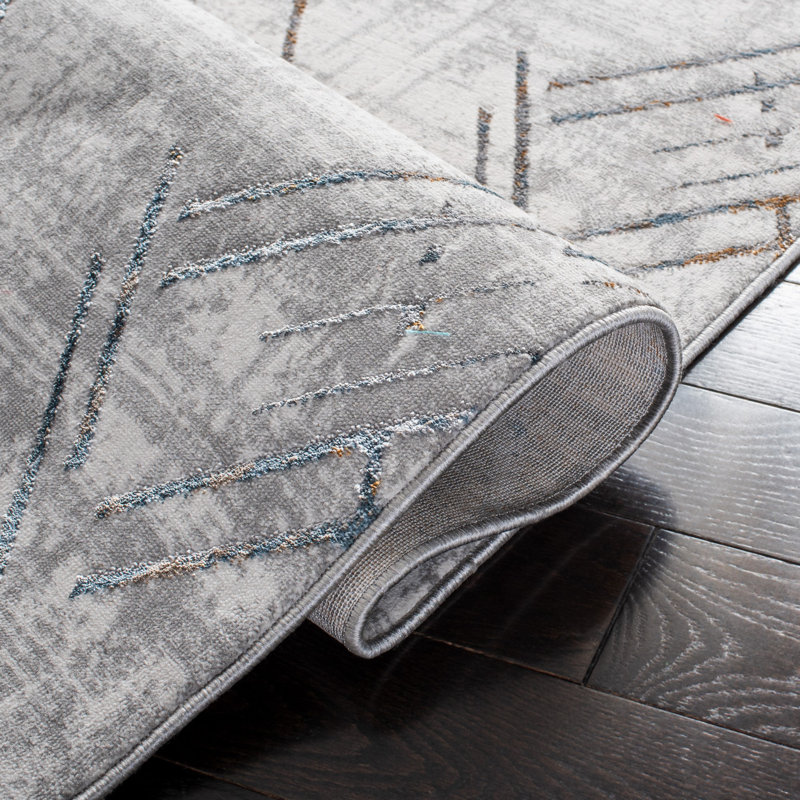Tapis à motif géométrique Sonoma Performance, Tapis de couloir 2 pi 2 po x 9 pi