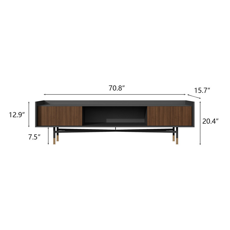 Hokku Designs Mahue 70.8'' Media Console - Wayfair Canada