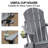 Set of 2 Folding Adirondack Chairs with Cup Holders, Weather-Resistant HDPE Outdoor Lounge Seating-118330434