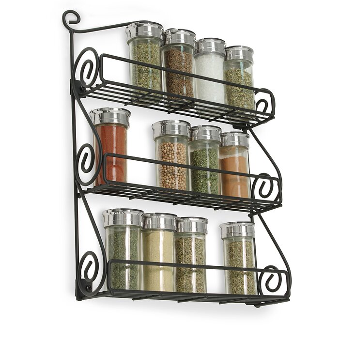 Fleur De Lis Living Jessica Wall Spice Rack & Reviews | Wayfair