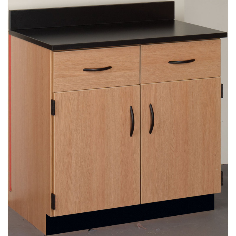 Armoire 4 compartiments Science, Chêne naturel