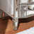 Adelais 3-Drawers Vintage Mirrored Glass Nightstand Bedside Table