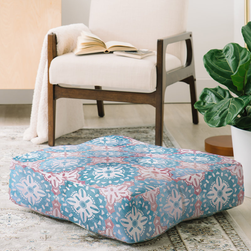 Schatzi Boho Medallion Square Floor Pillow