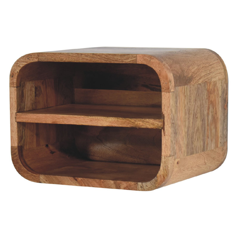 Deshler 35cm W Solid Wood Bedside Table