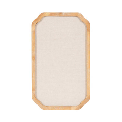 Tableau mural en tissu Marston, rectangulaire festonné moderne