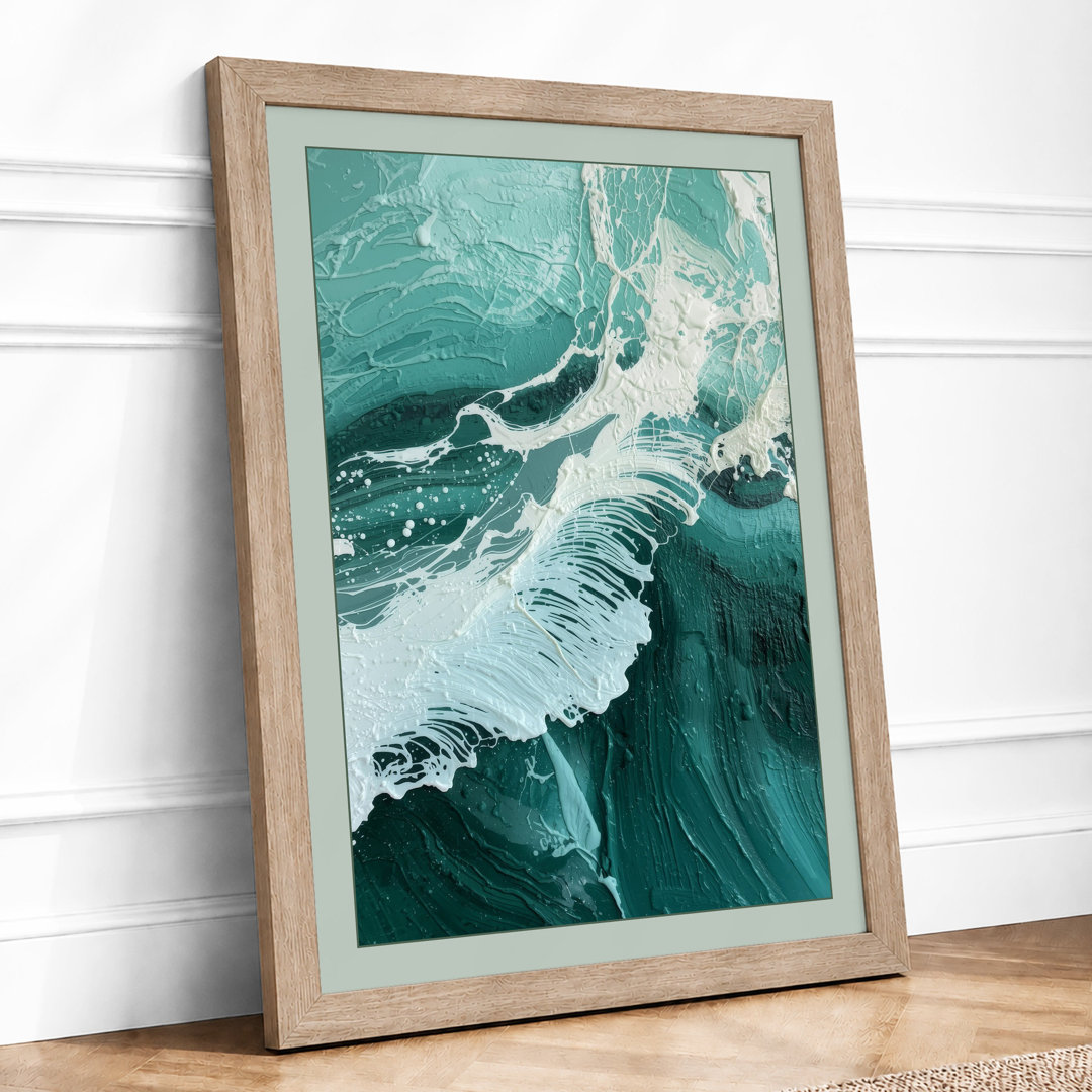 Rhythms Coastal Framed Art Print