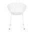 Ensemble de chaises de salle à manger d'extérieur exceptionnelles résistant aux intempéries pour les cours élégantes (ensemble de 2)-1104103446