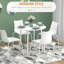 Dining Table with Wood Base-1659066195