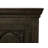 Athena 6-door Sideboard In Antique Black With Traditional Carving On Solid Wood