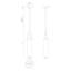 Luminaire suspendu cylindrique à 1 lumière Wynwood-88775001